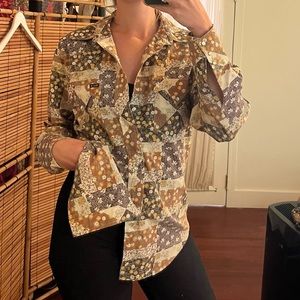 Bar-m rancher button up shirt. Rodeo cowboy shirt men’s medium.